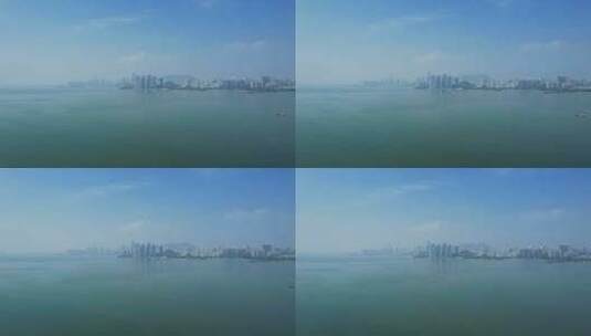 滨海城市深圳蛇口建筑高楼A高清在线视频素材下载