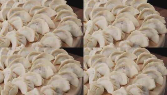 冬至春节饺子高清在线视频素材下载