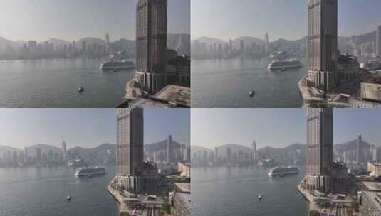 香港K11商场航拍高清在线视频素材下载