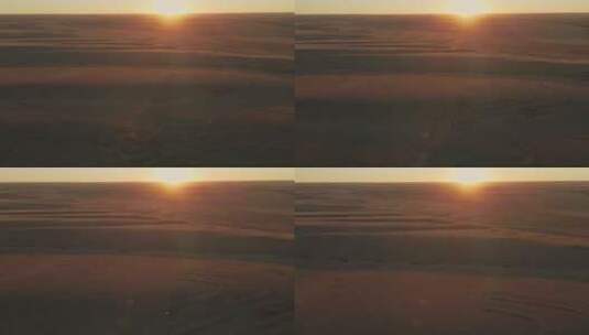 大漠日出高清在线视频素材下载