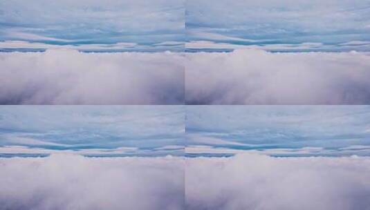 5K高空云海 云雾流动 云层高清在线视频素材下载