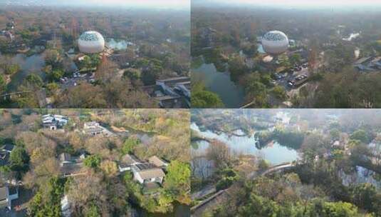 杭州市西湖区西溪湿地美景风景视频素材高清在线视频素材下载