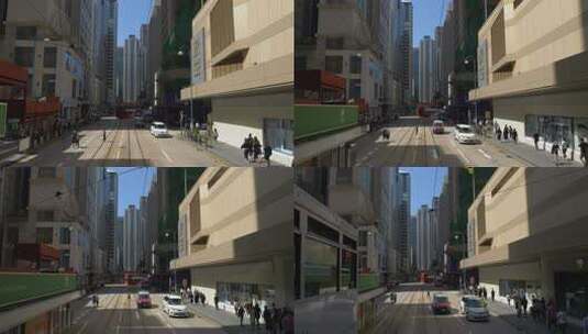 香港城市交通高清在线视频素材下载