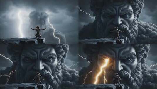 雷神之怒 神话级力量对抗概念短片 直面挑战高清在线视频素材下载