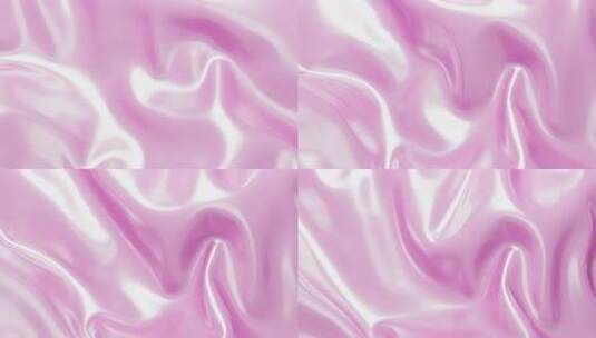 粉色柔软光滑的布料背景动画高清在线视频素材下载