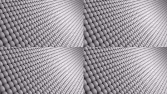 抽象干净的白色技术运动背景。一个白色球体高清在线视频素材下载