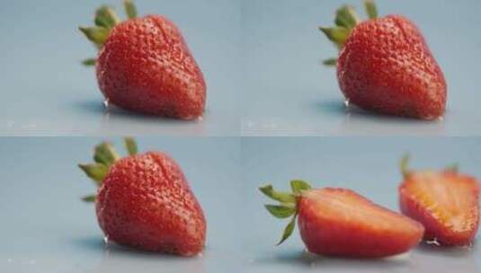 草莓 4.5k mov 120fps高清在线视频素材下载