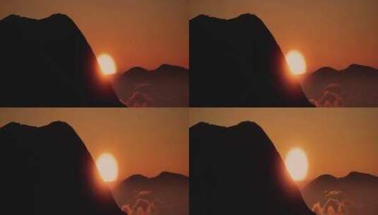 山太阳 (3)高清在线视频素材下载