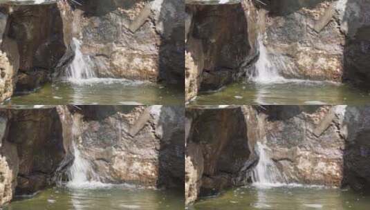 风景山水瀑布流水湖水高清在线视频素材下载