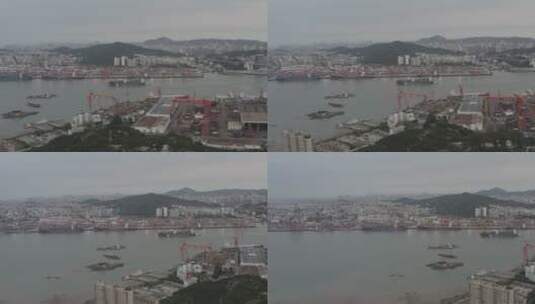航拍厦门海沧大桥高清在线视频素材下载