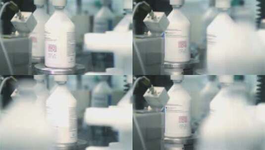 自动药水生产线高清在线视频素材下载