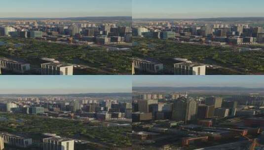 城市风景无人机航拍，欣赏美景高清在线视频素材下载