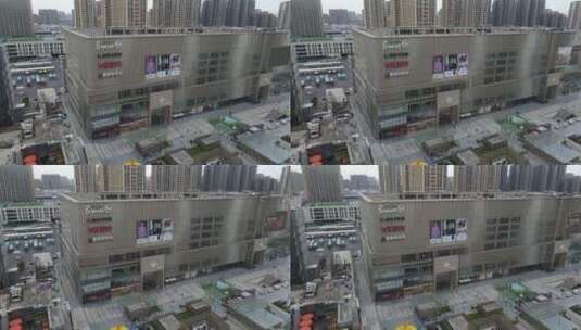 西安华阳城购物中心高清在线视频素材下载