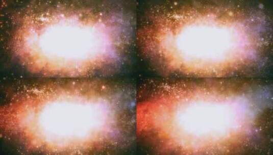 银河星云粒子散发高清在线视频素材下载