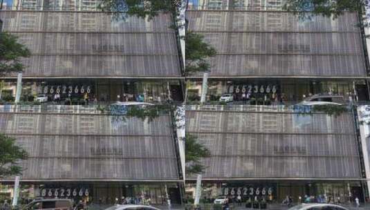 深圳市南山区金融大厦外景高清在线视频素材下载