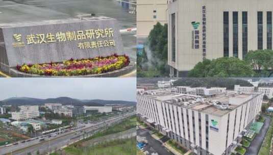 国药集团武汉生物制品研究所高清在线视频素材下载