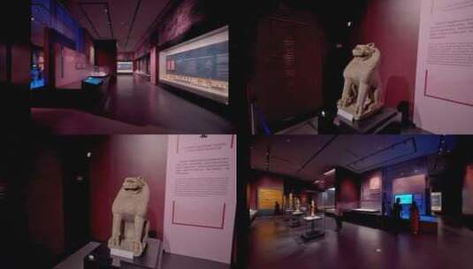 洛阳地标 建筑 博物馆高清在线视频素材下载