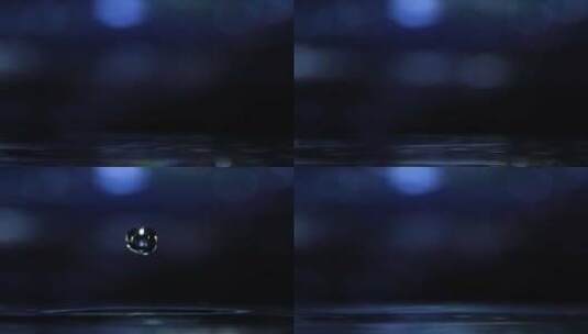 水滴水珠下落慢镜头17高清在线视频素材下载