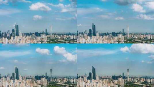 广州市珠江新城高清在线视频素材下载