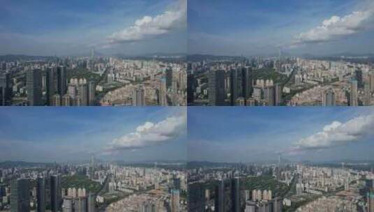 深圳建筑群高清在线视频素材下载