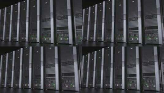 大型服务器数据中心，未来科技高清在线视频素材下载