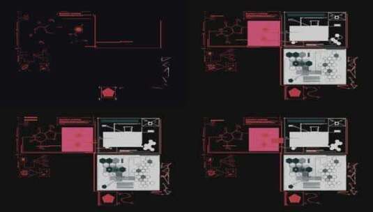 HUD UI|化学高清在线视频素材下载