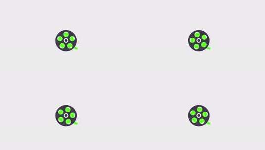 电影图标运动图形高清在线视频素材下载