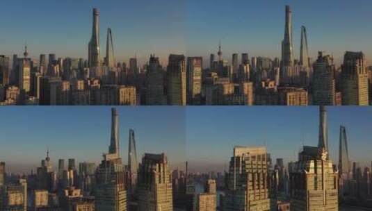 4K上海金融中心高清在线视频素材下载