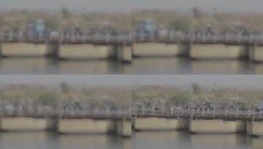 渡口浮桥LOG视频素材高清在线视频素材下载