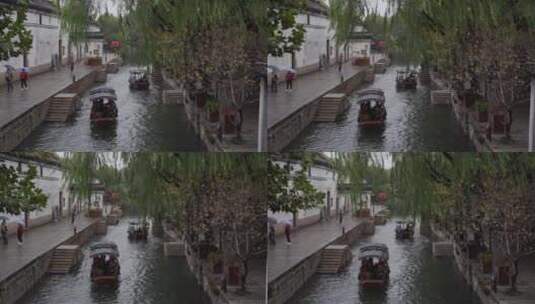 南浔古镇张静江故居建筑4K视频高清在线视频素材下载