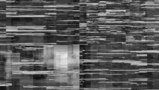故障电视屏幕闪烁雪花高清在线视频素材下载