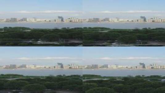 城市航拍武汉城市地标建筑竖屏高清在线视频素材下载
