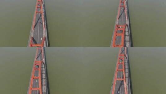 城市航拍湖南长沙福元路大桥航拍高清在线视频素材下载