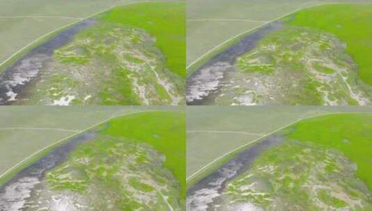 科尔沁国家级自然保护区4k航拍 (19)高清在线视频素材下载