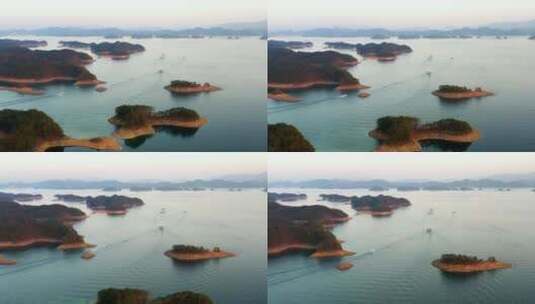 千岛湖风景区给芯片厂高清在线视频素材下载