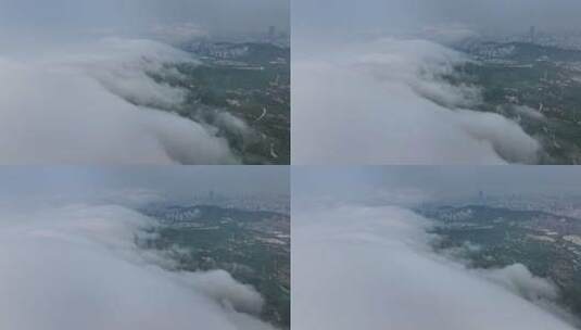 青岛平流雾高清在线视频素材下载