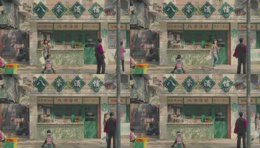 重庆老街 超级80街高清在线视频素材下载