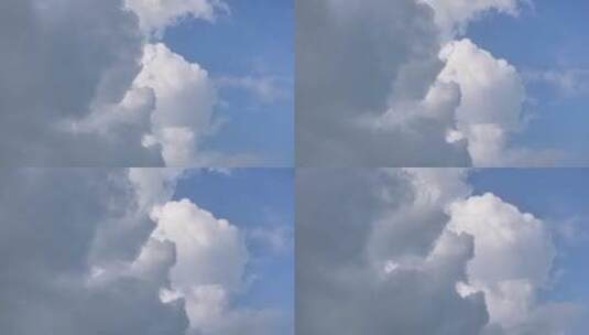 嘉兴台风来临前的天空云起云涌高清在线视频素材下载