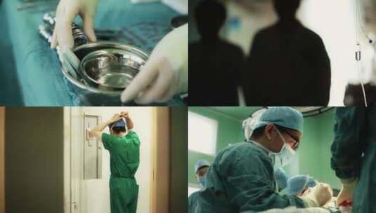 医院医生手术医务高清在线视频素材下载