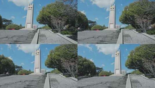 抗战胜利纪念堂昆明英雄纪念碑高清在线视频素材下载