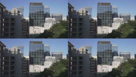 香港东区建筑空镜高清在线视频素材下载