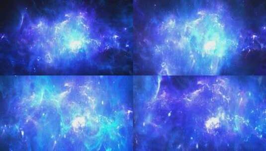 唯美粒子星云宇宙星空舞台背景2-26高清在线视频素材下载