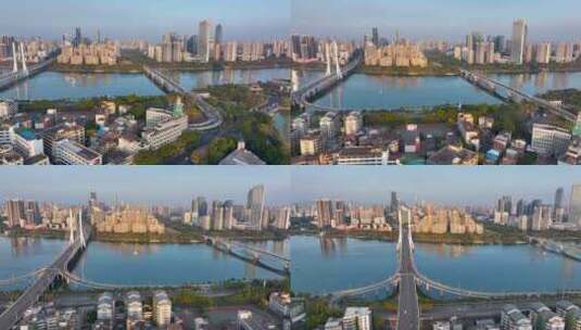 4K航拍广东惠州江北风光2高清在线视频素材下载