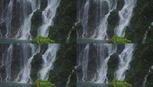 唯美大自然流水瀑布高清在线视频素材下载