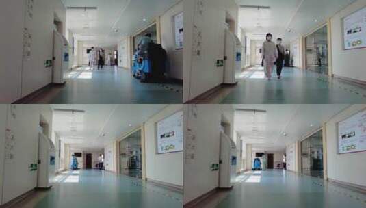 医院病人人流视频素材高清在线视频素材下载