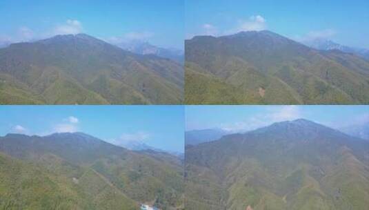 安徽省黄山风景区大山风景视频素材航拍高清在线视频素材下载