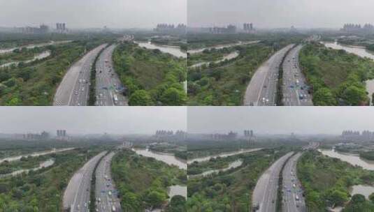 广州海珠区城市交通高清在线视频素材下载