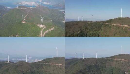 风电风能风车新能源4k实拍高清在线视频素材下载