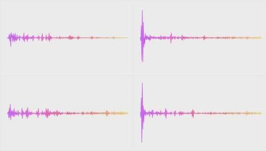 音频频谱高清在线视频素材下载