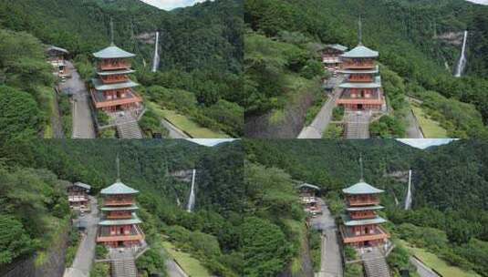 位于日本和歌山的清愿寺高清在线视频素材下载